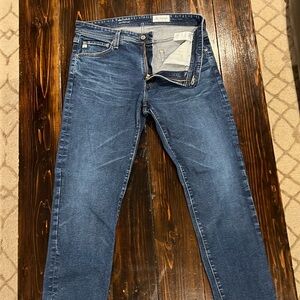 Men’s AG ED denim jeans, Tellis Modern Slim cut, size 34x33